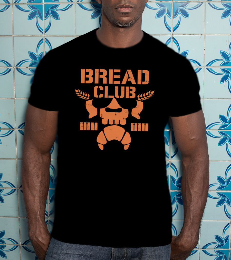 Bread Club Skull Bread Satoshi Kojima T-Shirt
