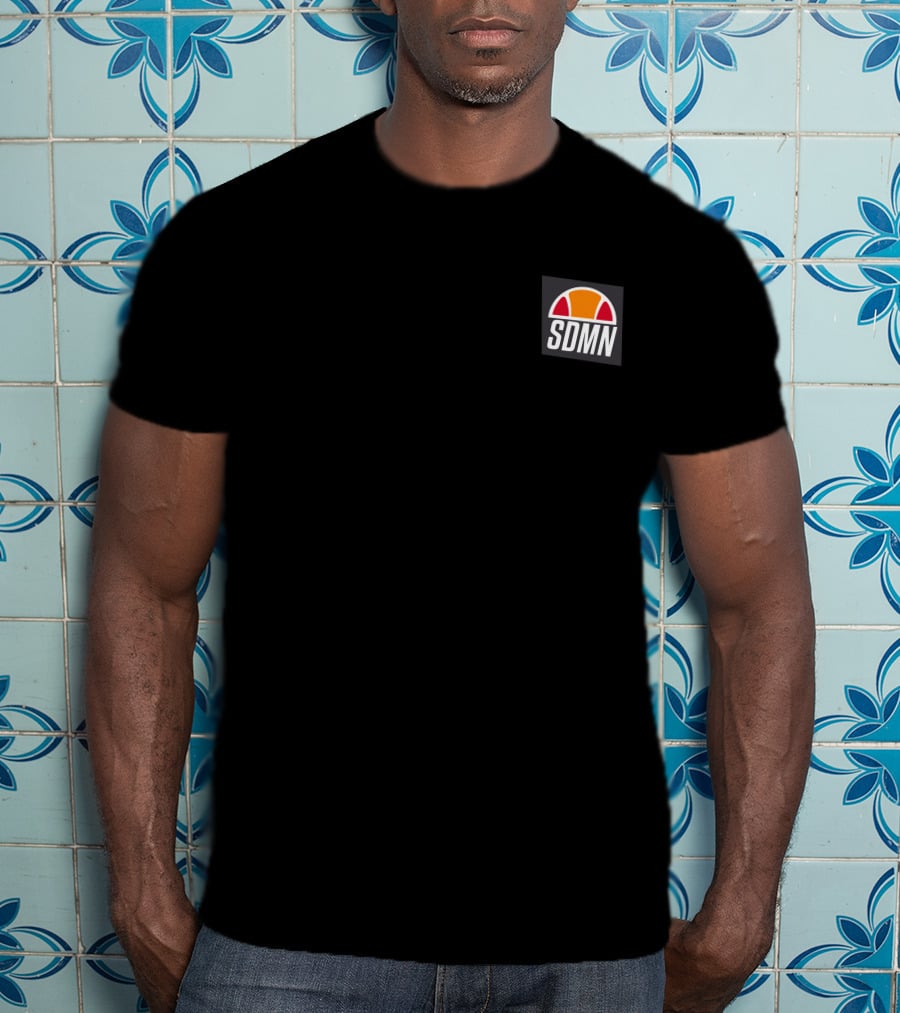 Sidemen SDMN X Ellesse Elegante Oh Logo Black T-Shirt