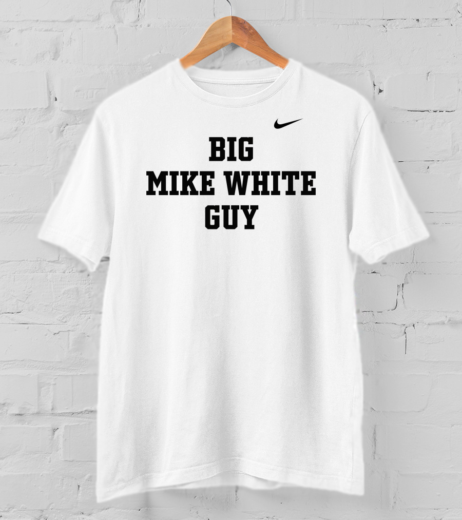 Big Mike White Guy Barstool Big Cat T-Shirt