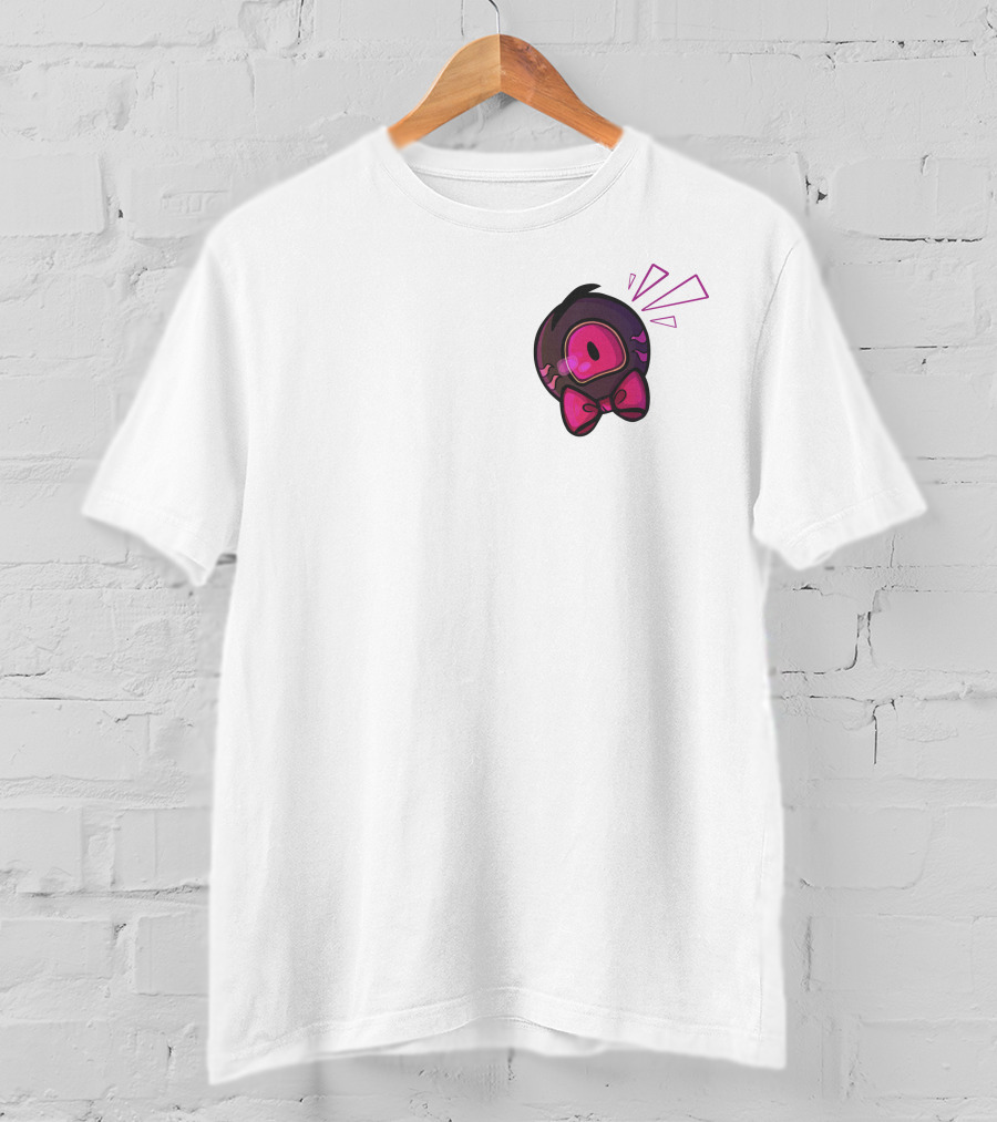 Kaden Shop Merch Fancy Eye Pink Bow Character T-Shirt