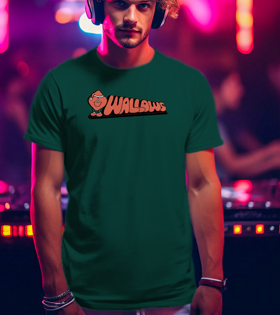 Wallows Holiday Love Music Merch Santa Heart T-Shirt