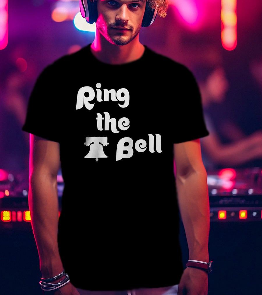 Logan O’Hoppe Ring The Bell Phillies Liberty Bell T-Shirt