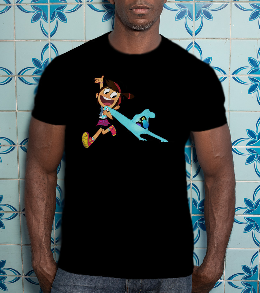Disney Channel The Ghost And Molly McGee Characters Playful Animation T-Shirt