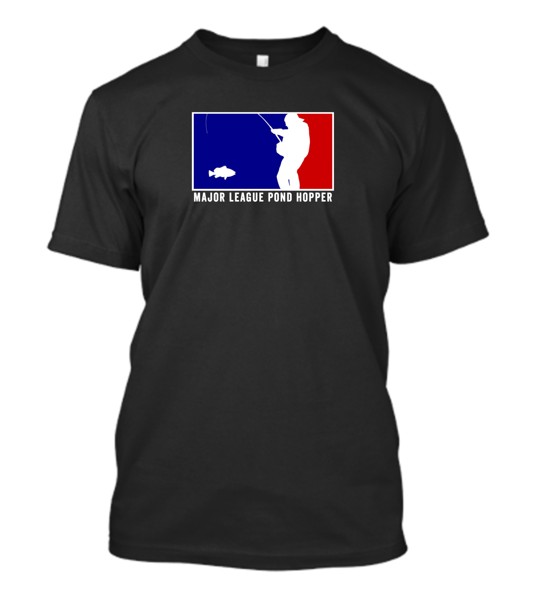 Major League Pond Hopper Fishing With Norm T-Shirt