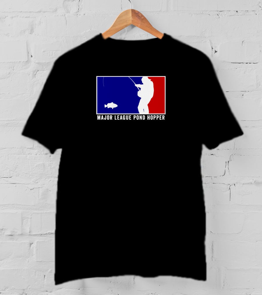 Major League Pond Hopper Fishing With Norm T-Shirt
