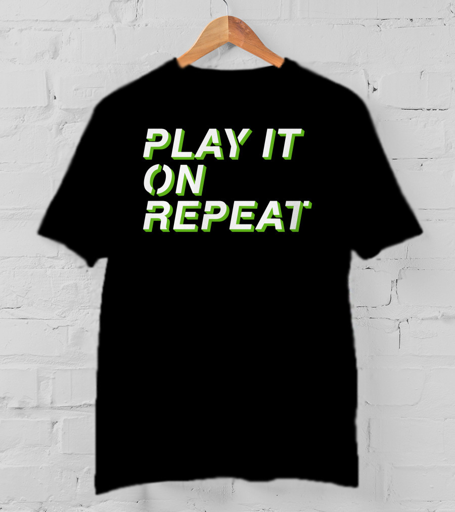 Derivakat Merch Play It On Repeat T-Shirt