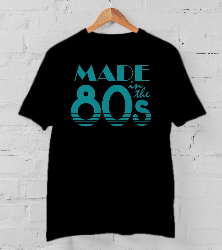 Made IN The 80S Baseball Chickie Retro Vibes T-Shirt