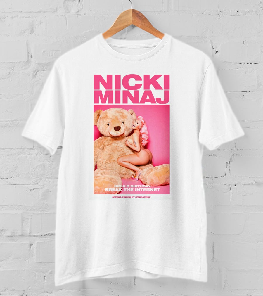Nicki Minaj Break The Internet Special Edition Nicki's Birthday T-Shirt