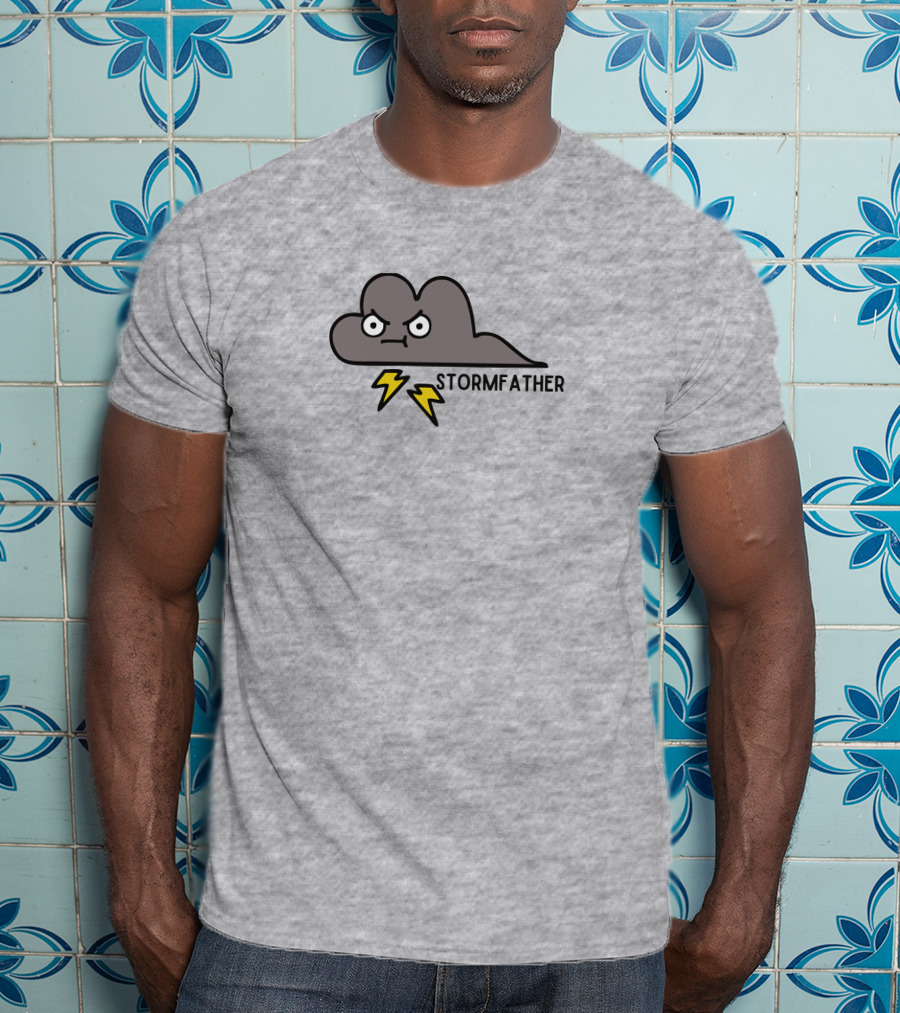 Stormfather Angry Cloud With Lightning Stormlight Archive T-Shirt