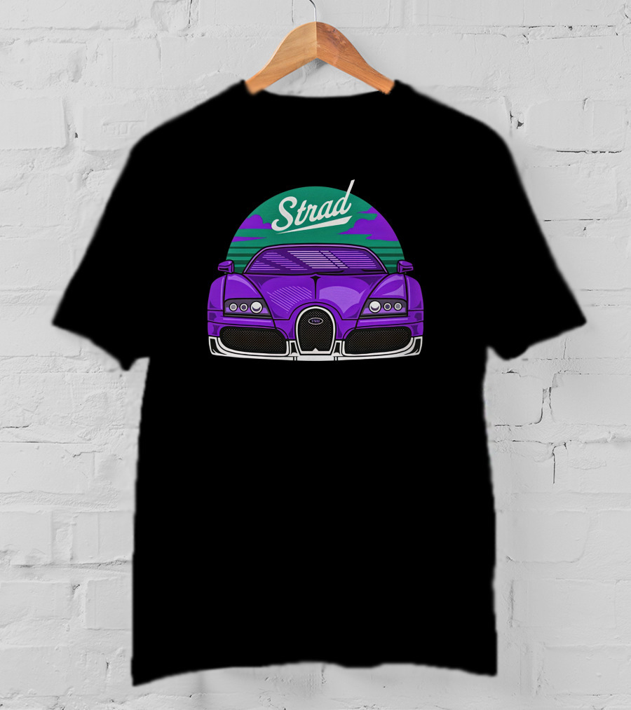 Stradman Merch Strad Purple Bugatti T-Shirt