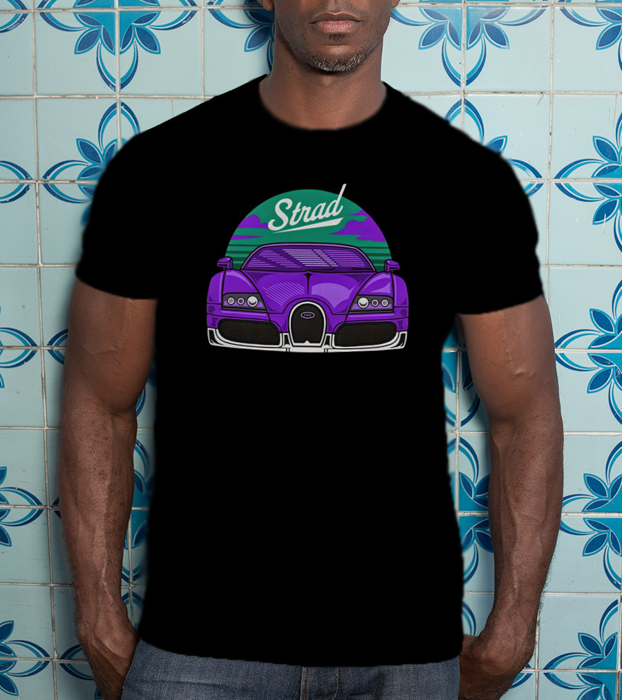 Stradman Merch Strad Purple Bugatti T-Shirt