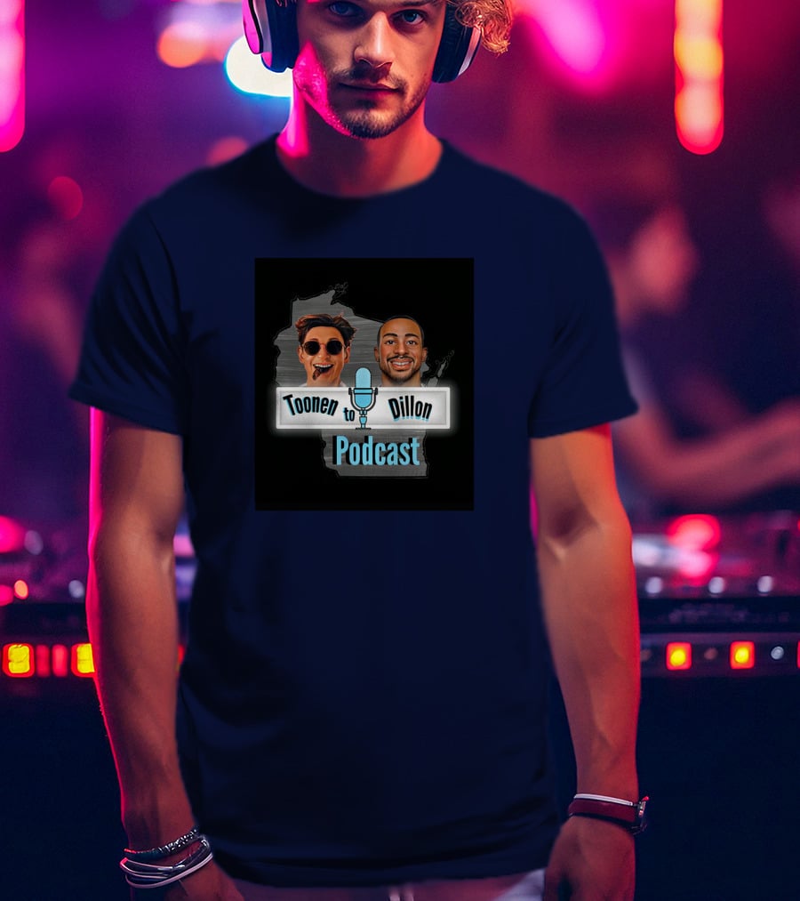 Toonen To Dillon Podcast Aj Dillon Mic T-Shirt