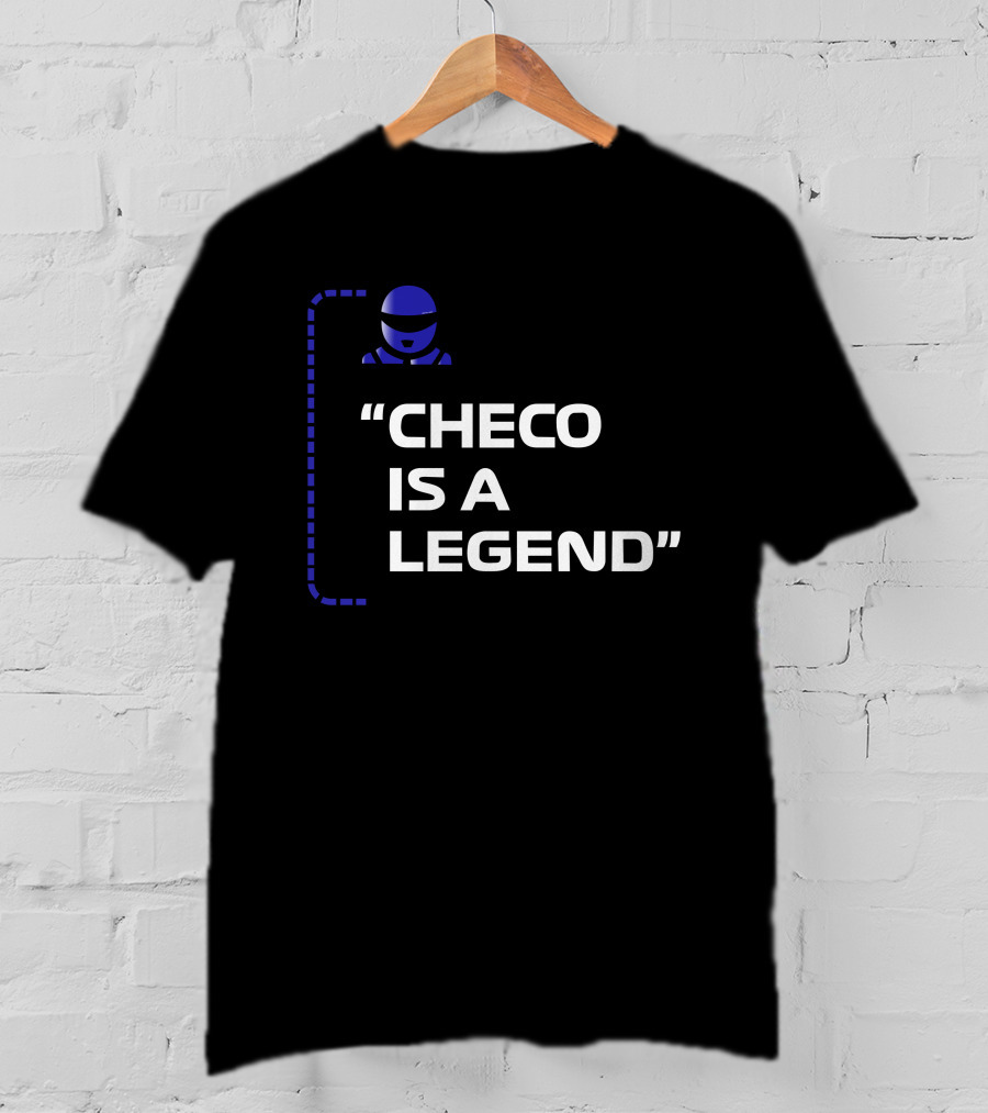 Checo Is A Legend Sergio Pérez Racing Helmet T-Shirt