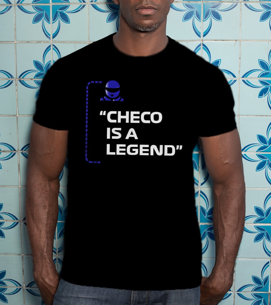 Checo Is A Legend Sergio Pérez Racing Helmet T-Shirt