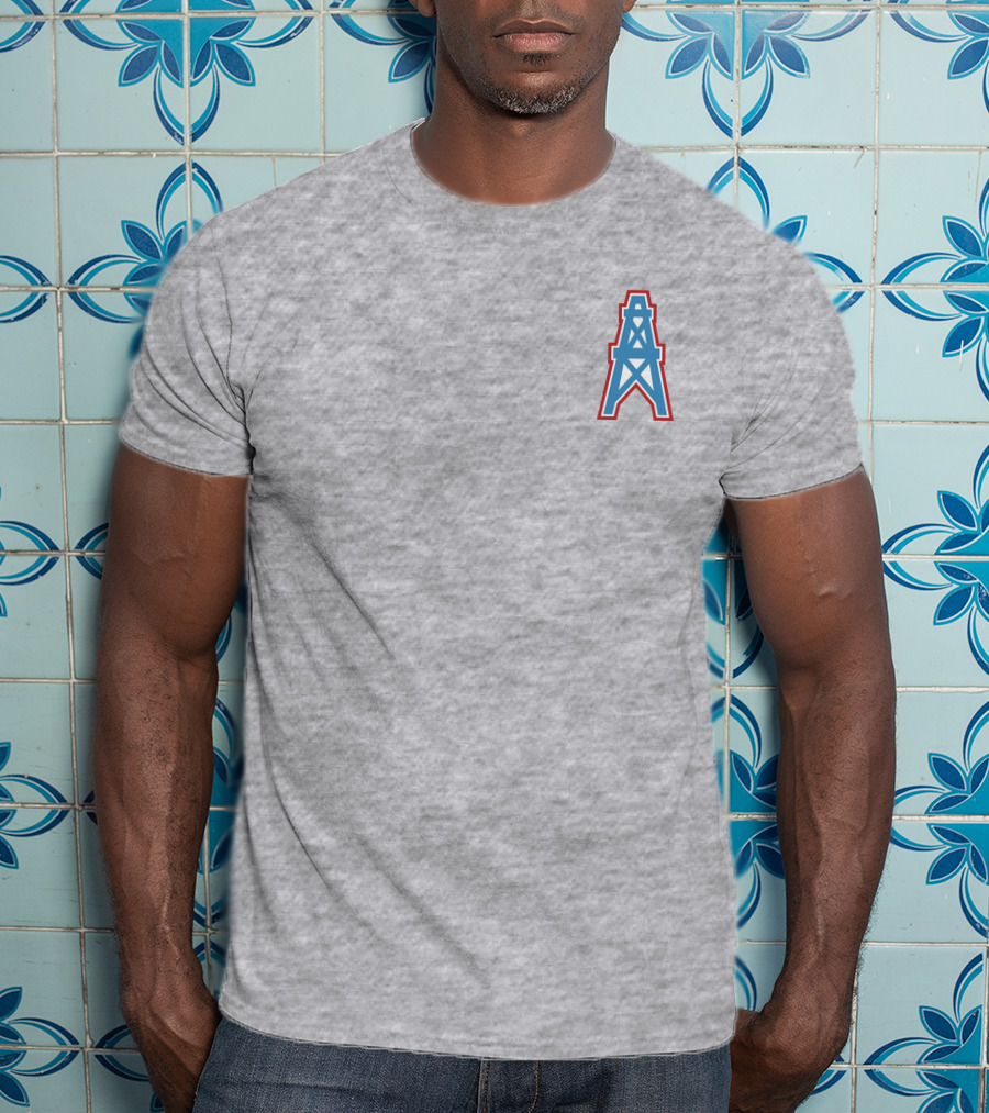 Ryan Tannehill Houston Oilers Tower T-Shirt