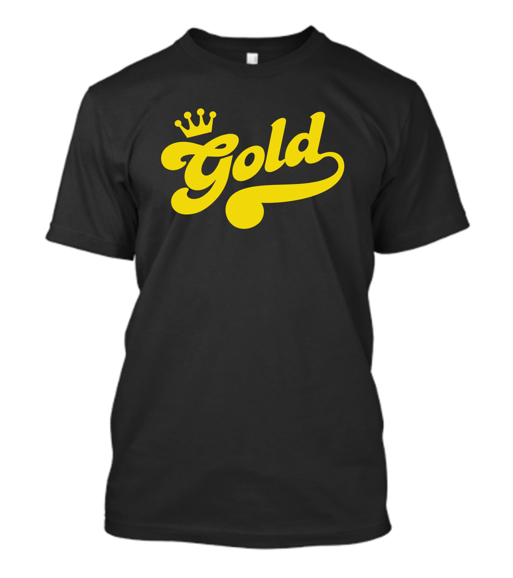 Lamar Jackson Gold Funko Crown T-Shirt