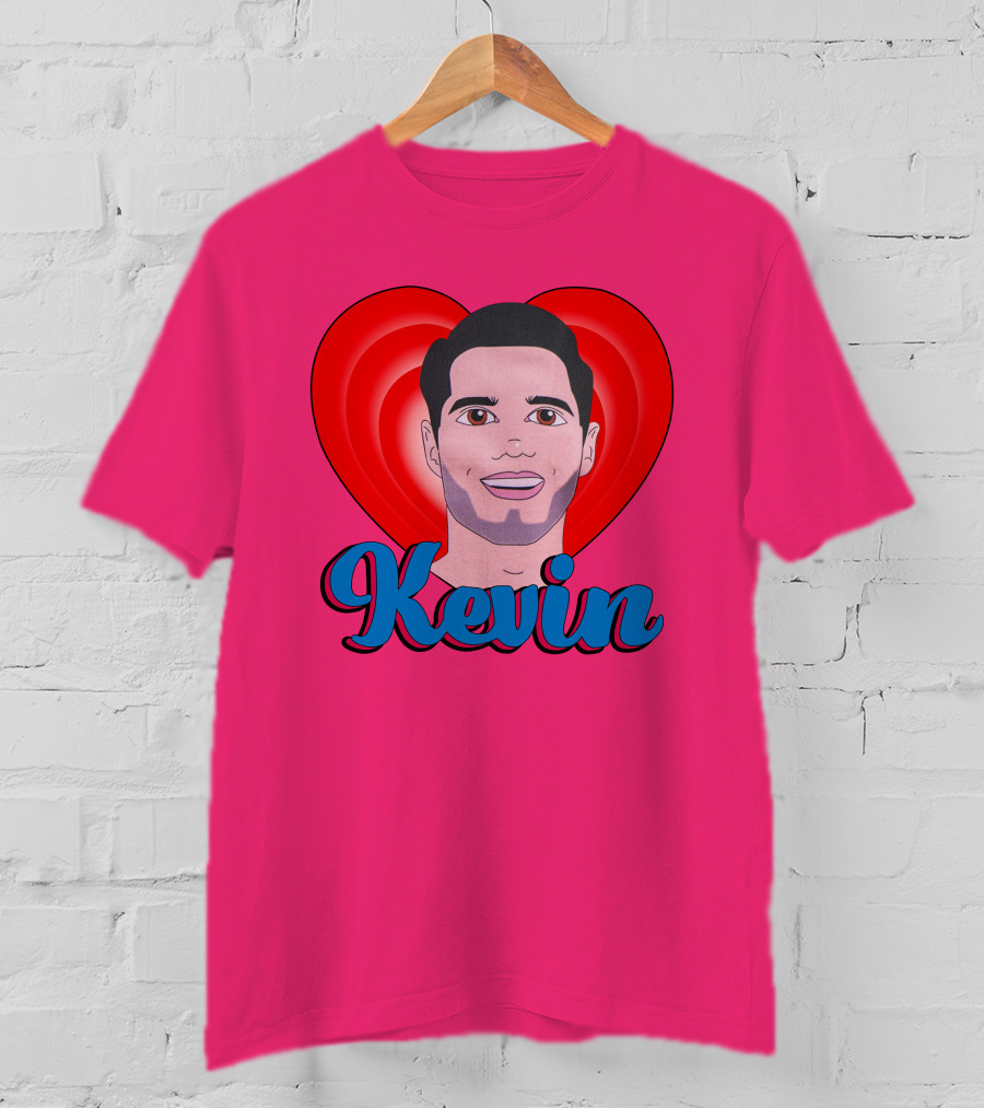 Kevin Fiala Heart Design Minnesota Wild T-Shirt