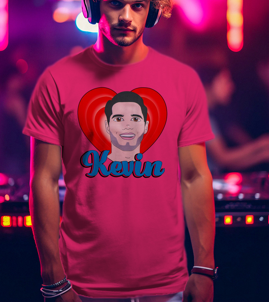 Kevin Fiala Heart Design Minnesota Wild T-Shirt