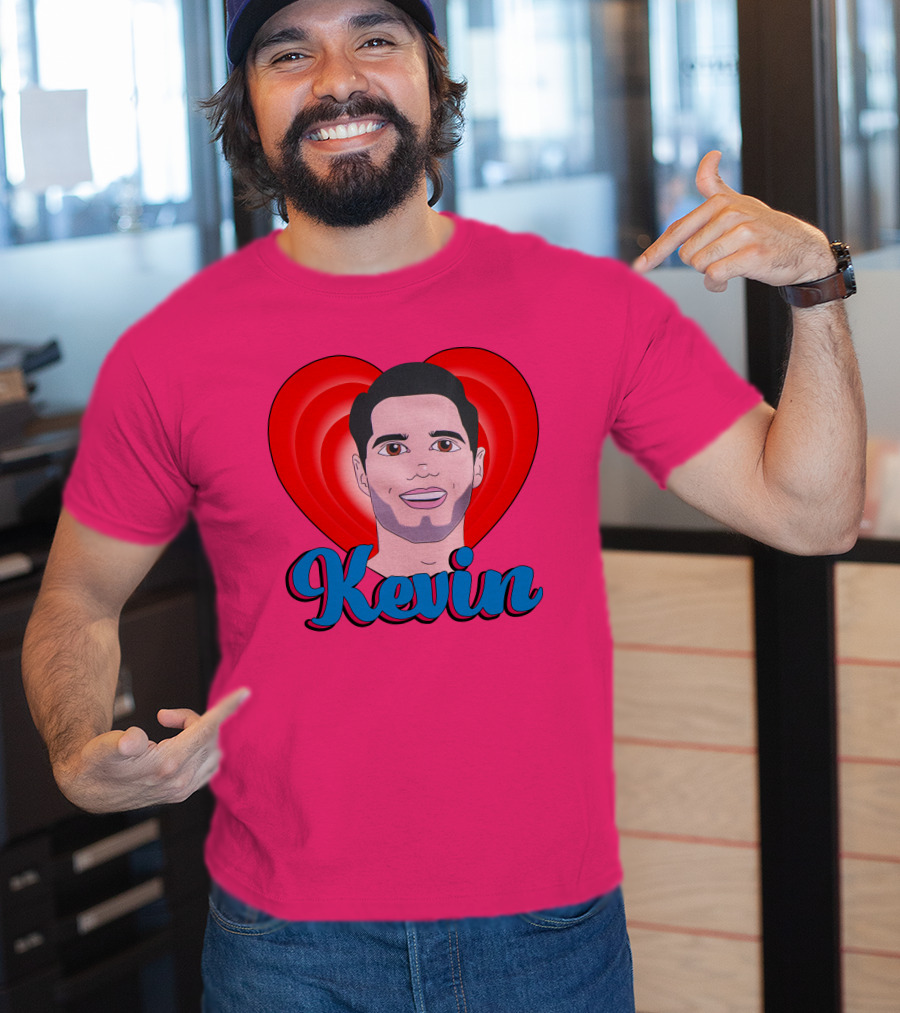 Kevin Fiala Heart Design Minnesota Wild T-Shirt