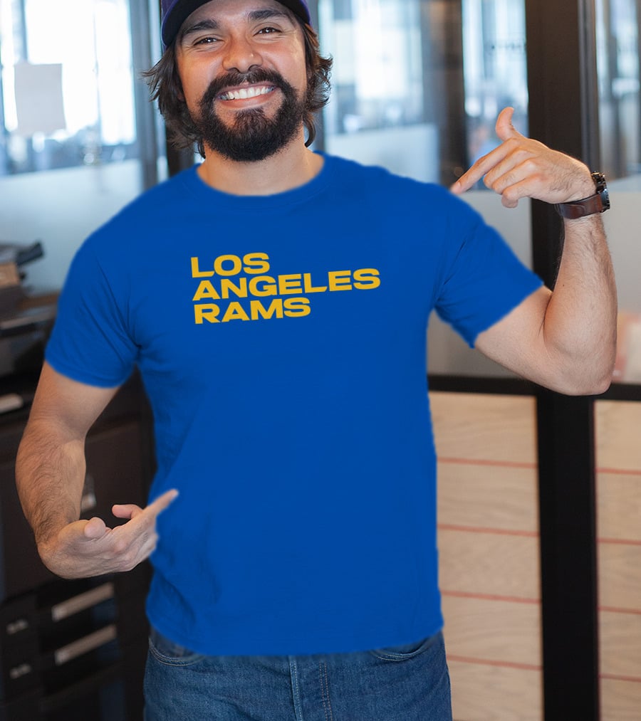 Los Angeles Rams Odell Ramshouse Blue T-Shirt