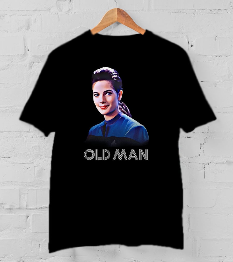 Jadzia Dax Old Man Deep Space Nine Raijuthehyeju T-Shirt