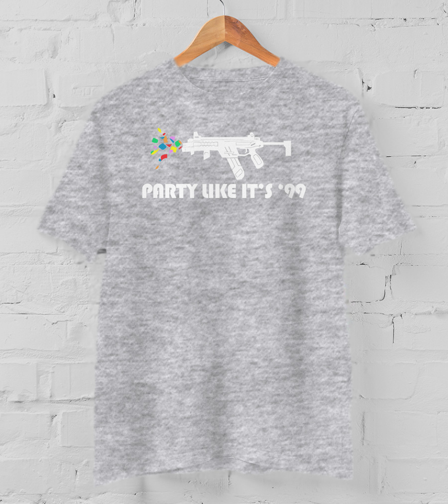 Apex Legends Party Like It's 99 Confetti Gun T-Shirt