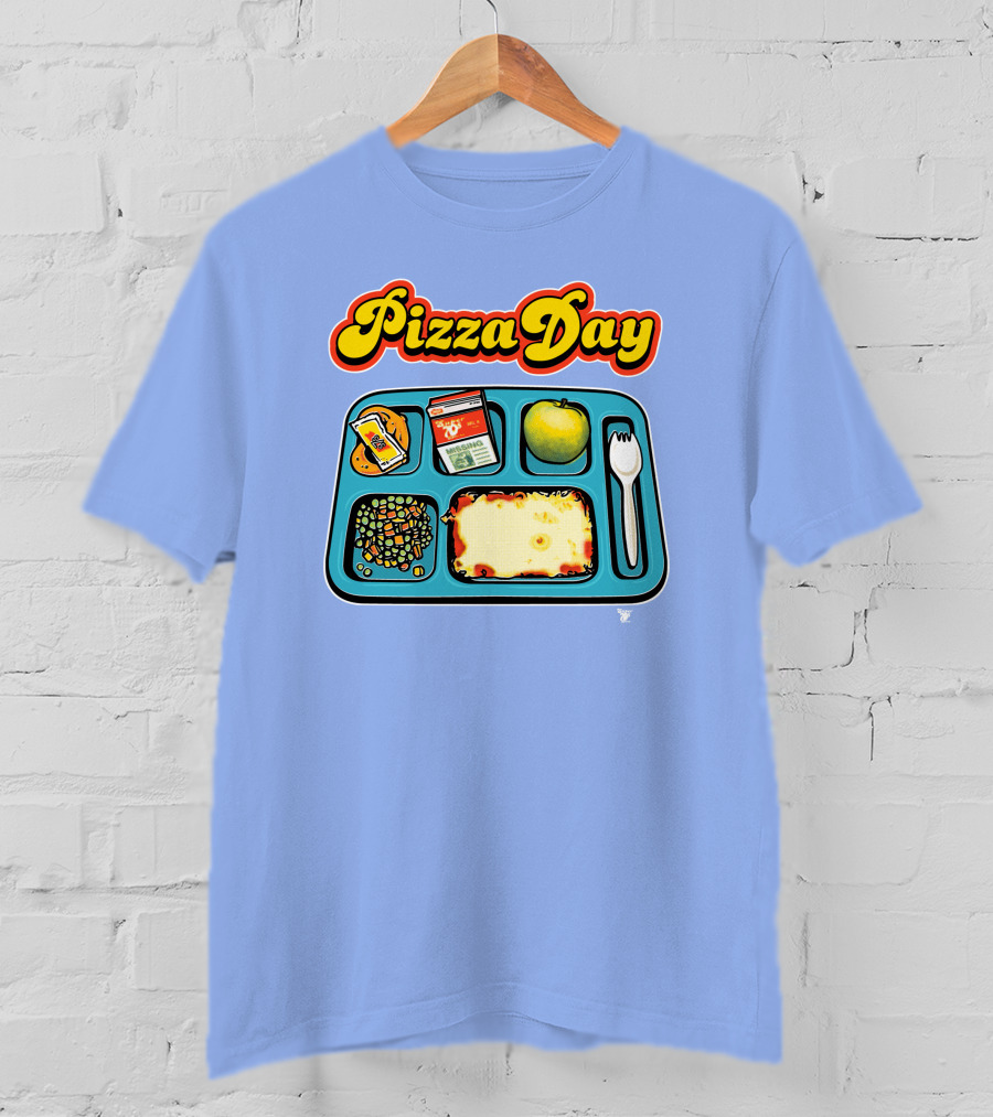 Super 70s Sports Store S7s Pizza Day Lunch Tray T-Shirt