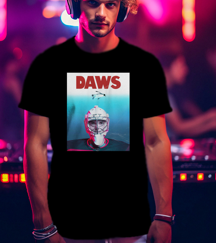 DAWS New Jersey Devils Ice Hockey Goalie T-Shirt