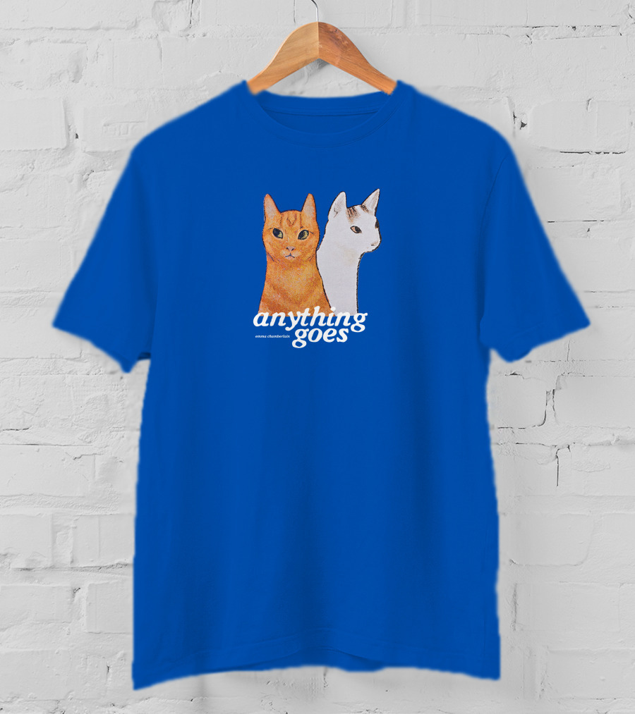 Anything Goes Emma Chamberlain Merch Cats T-Shirt