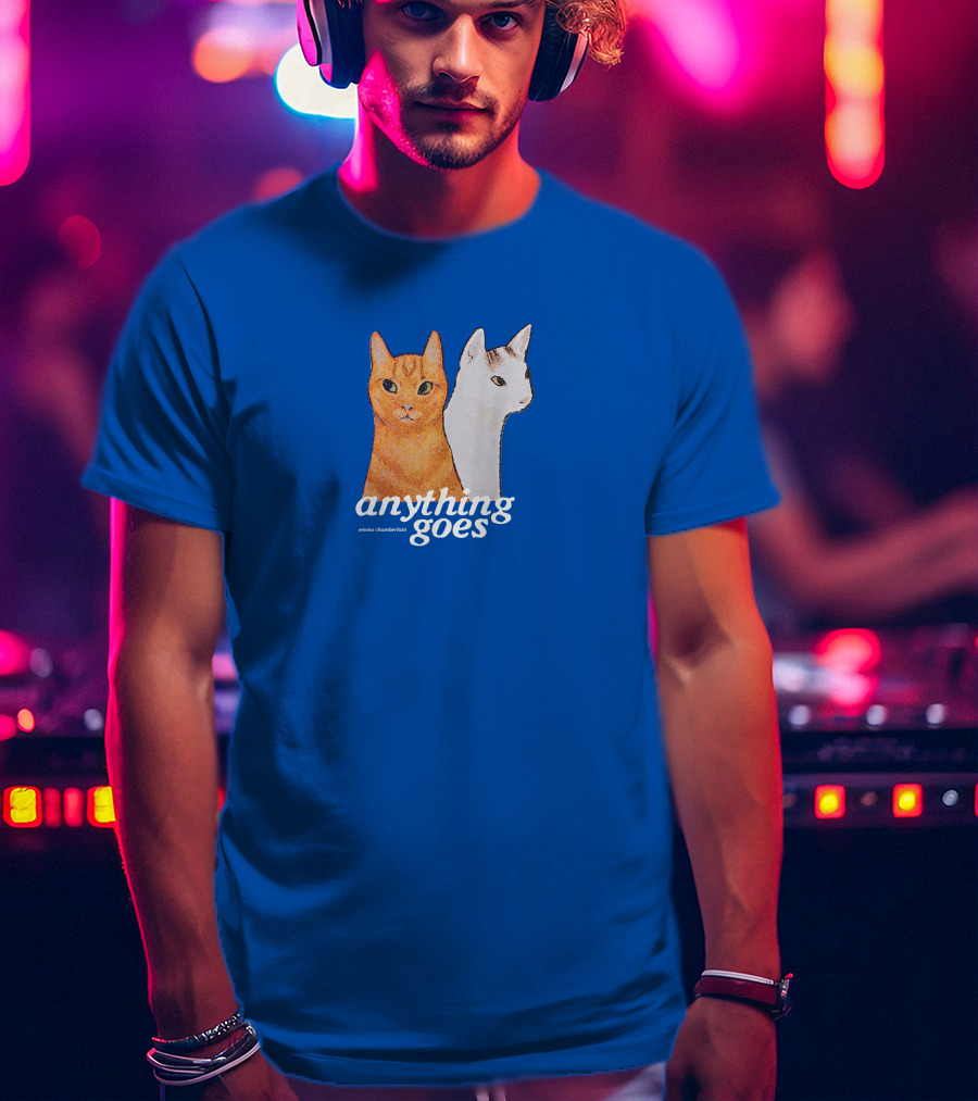Anything Goes Emma Chamberlain Merch Cats T-Shirt