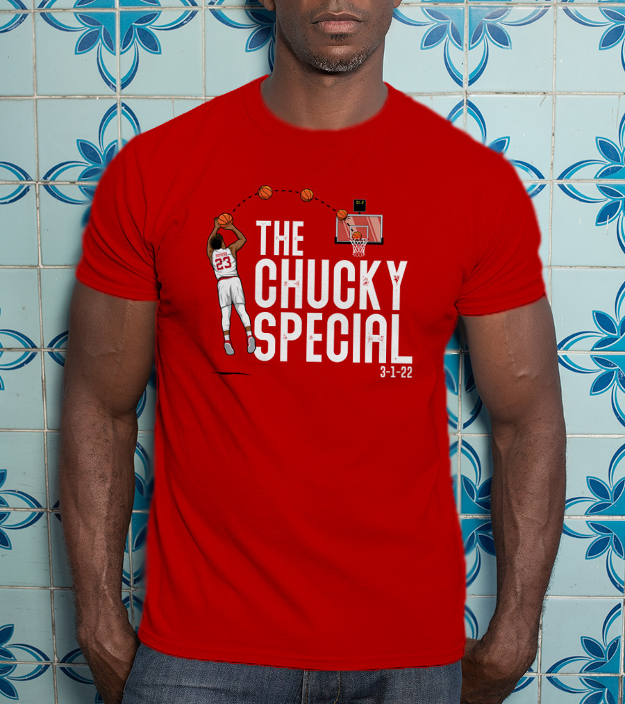 Chucky Hepburn The Chucky Special Basketball Shot 3-1-22 The Players Trunk Merch T-Shirt