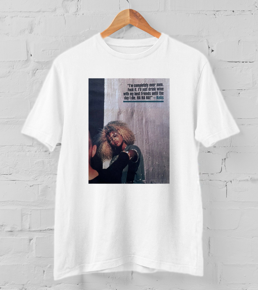 Kelis NME Magazine 2000 I'm Completely Over Men T-Shirt