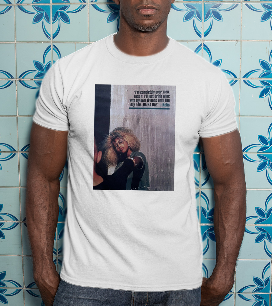 Kelis NME Magazine 2000 I'm Completely Over Men T-Shirt