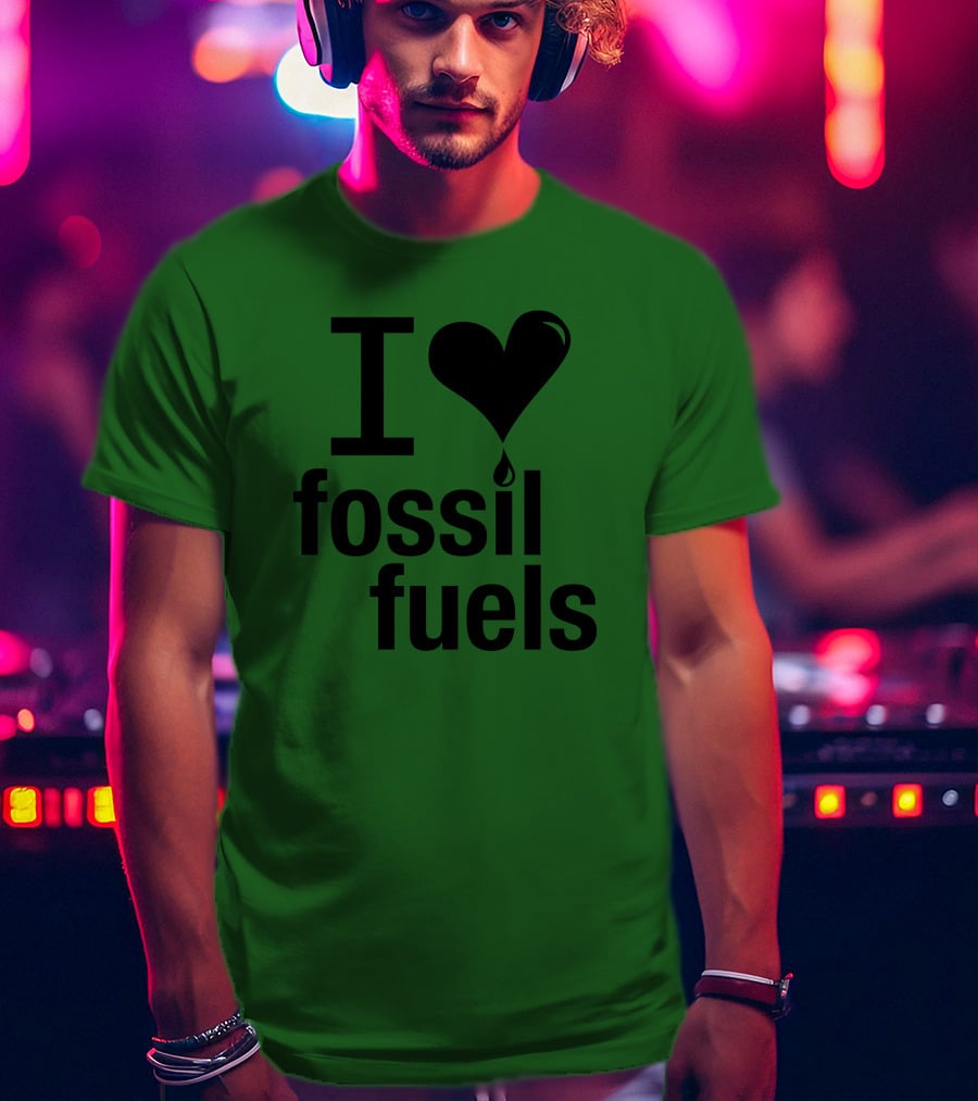 Alex Epstein UFC272 I Love Fossil Fuels Iconic Heart T-Shirt