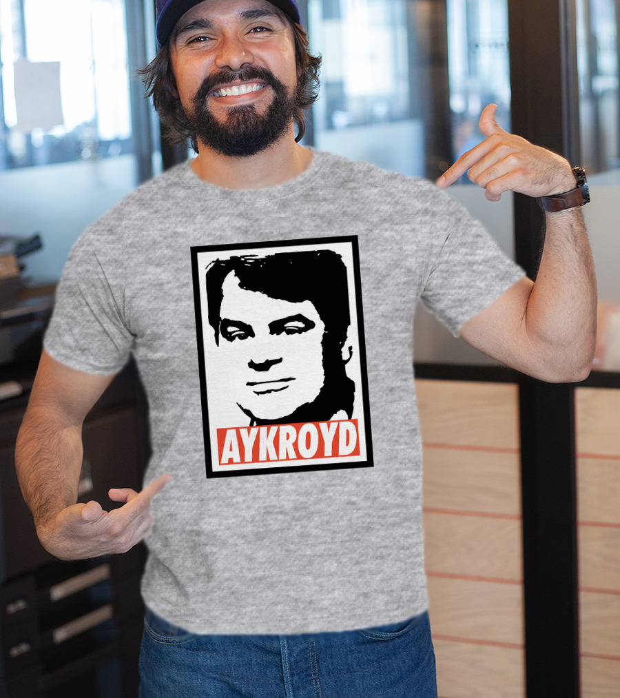 Dan Aykroyd Swag Merch Aykroyd Baseball Chickie T-Shirt