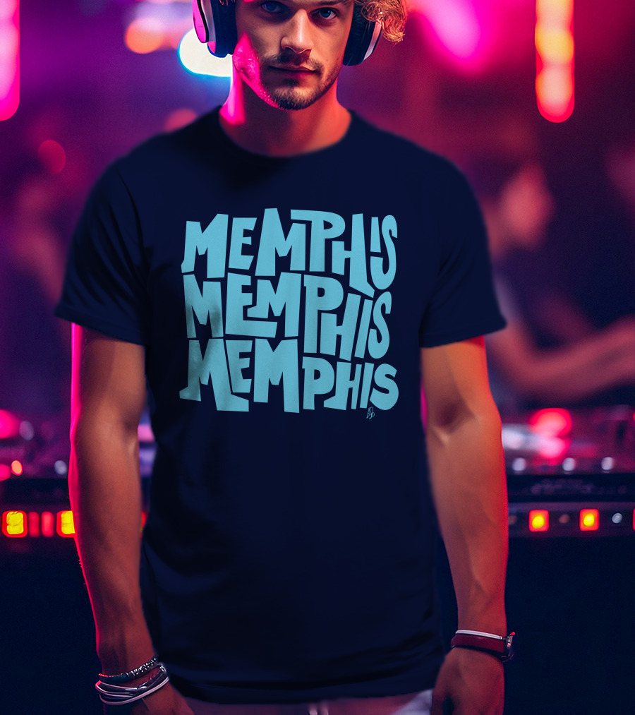 Memphis Memphis Memphis Choose 901 Merch Growl Towel T-Shirt