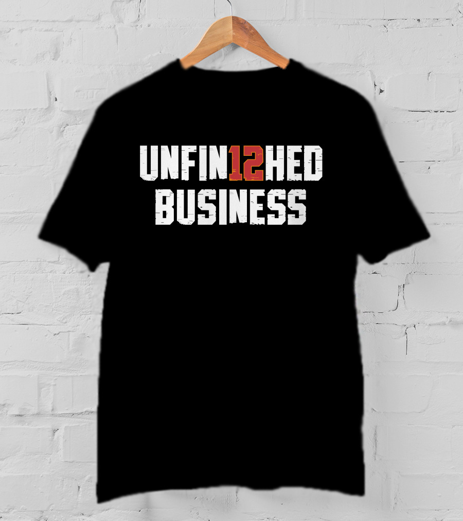 Tampa Bay Football For The Bay Clothing Co Unfin12hed Business T-Shirt