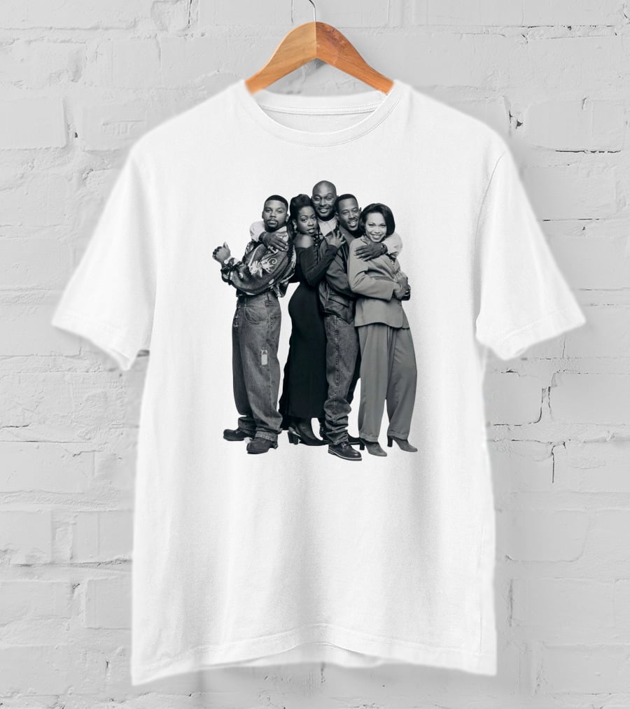 Martin Lawrence The Squad Is Everything Squad Goals Iconic Group Photo T-Shirt