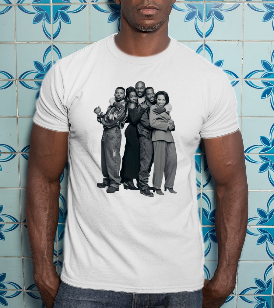 Martin Lawrence The Squad Is Everything Squad Goals Iconic Group Photo T-Shirt