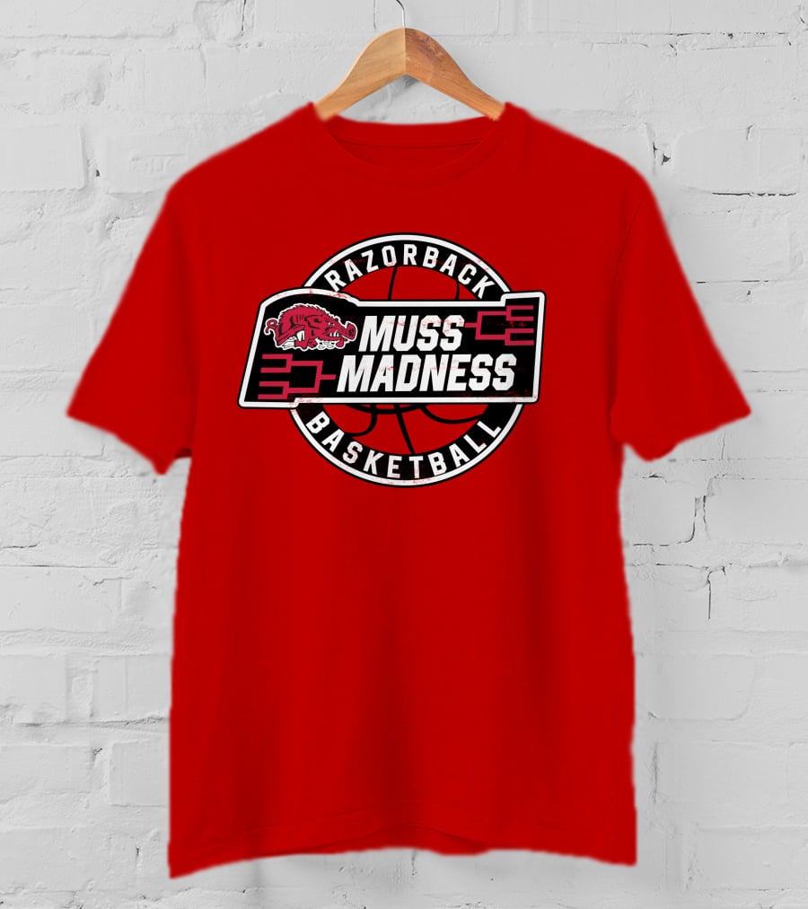 Daniel Gafford Muss Madness Razorback Basketball Eric Musselman Dan G33 T-Shirt