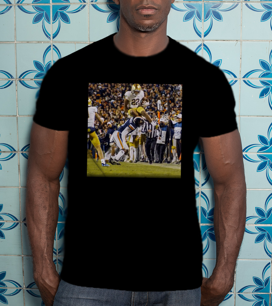 Aj Diggs 22 Logan Diggs Notre Dame Football Goirish T-Shirt