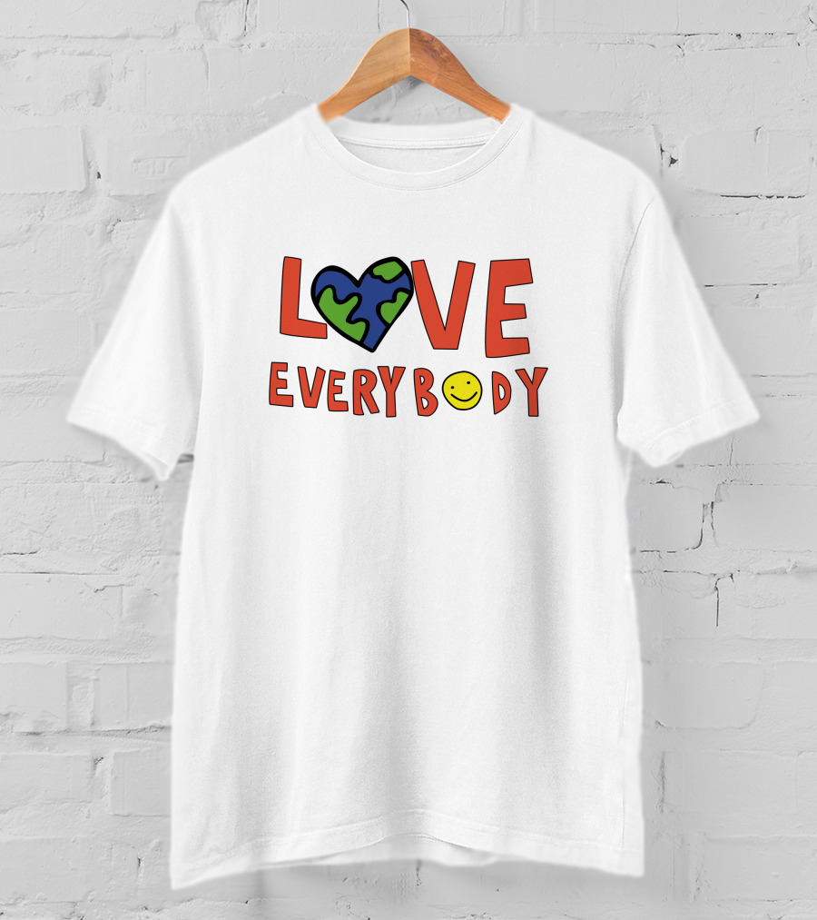 Love Everybody Heart Earth Smile Marquez Valdes-Scantling Chnge Merch T-Shirt