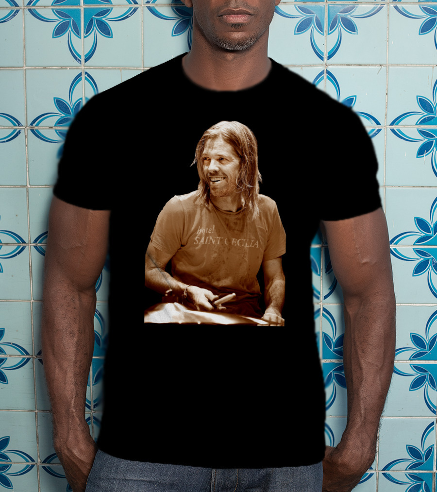 Billie Eilish Foo Fighters Taylor Hawkins Hotel Saint Cecilia Grammys Performance T-Shirt