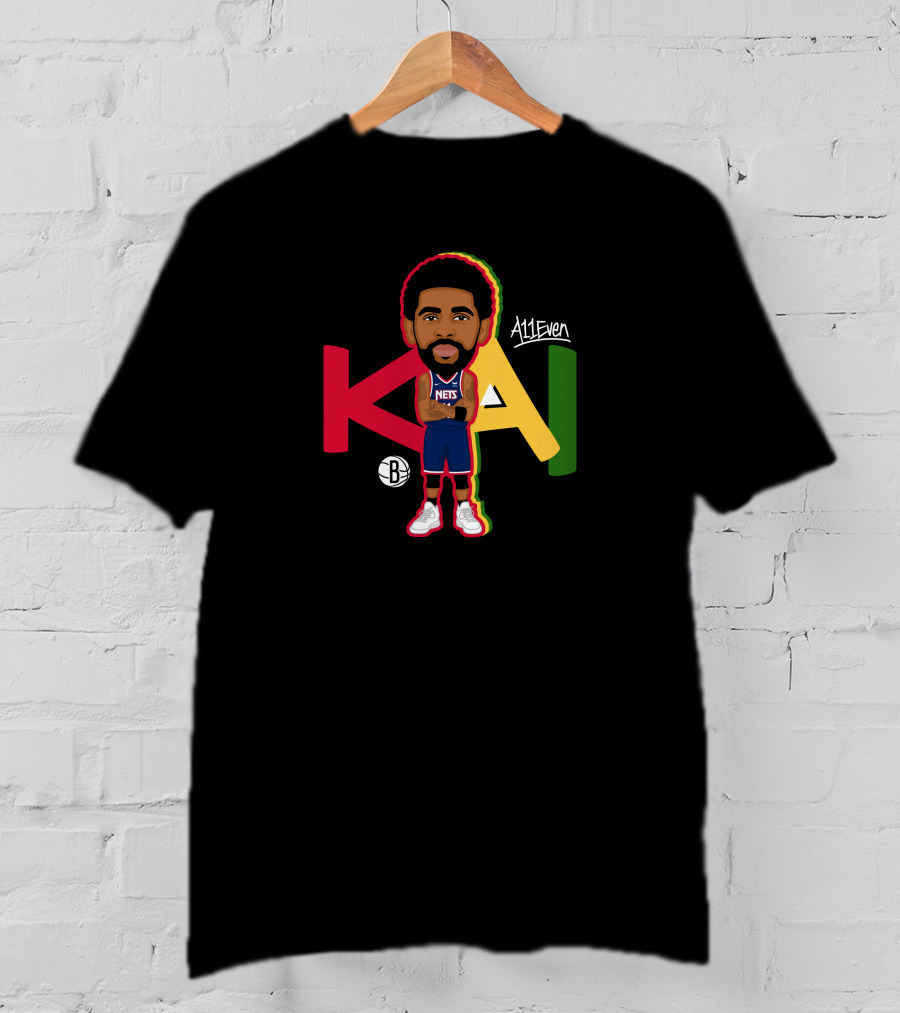 Kyrie Irving Kai A11even Nets Jessie Kavana T-Shirt