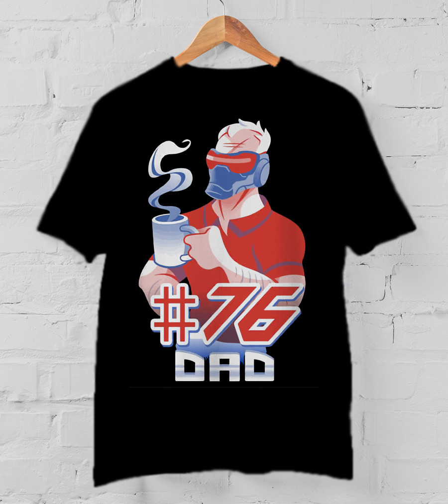 Soldier76 #76 Dad Coffee Mug Gaming T-Shirt