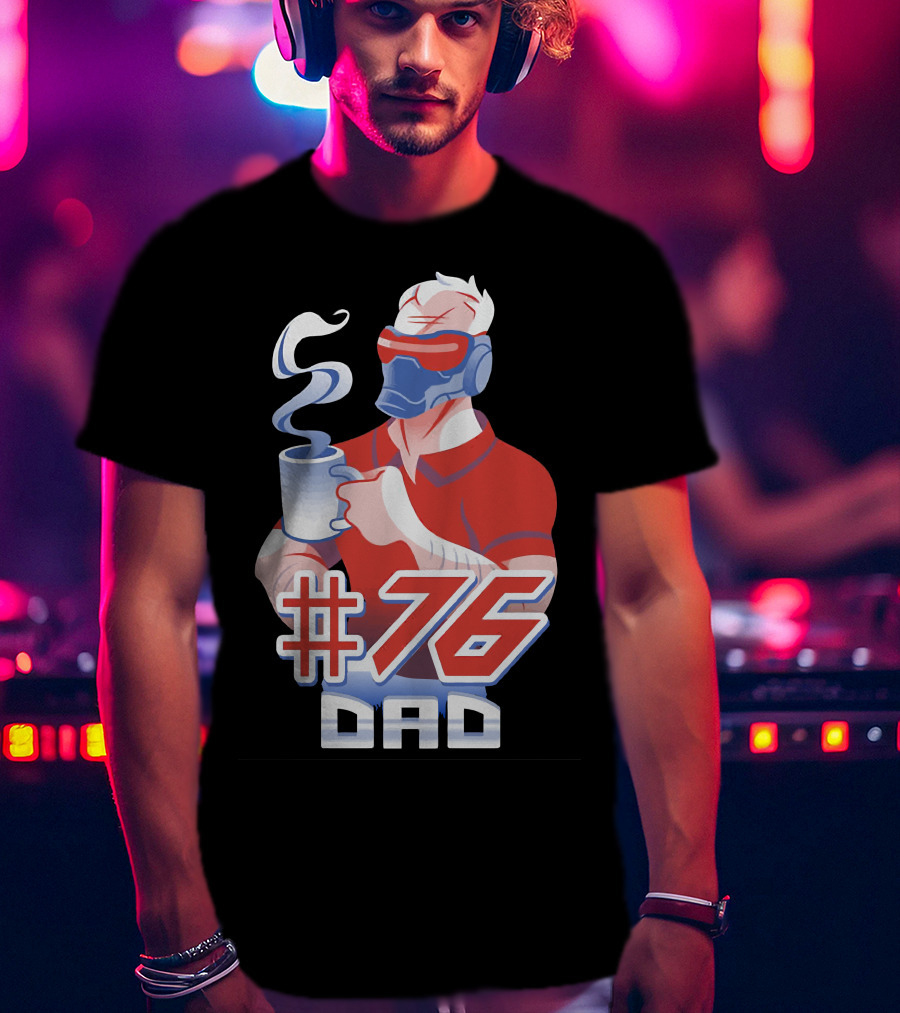 Soldier76 #76 Dad Coffee Mug Gaming T-Shirt