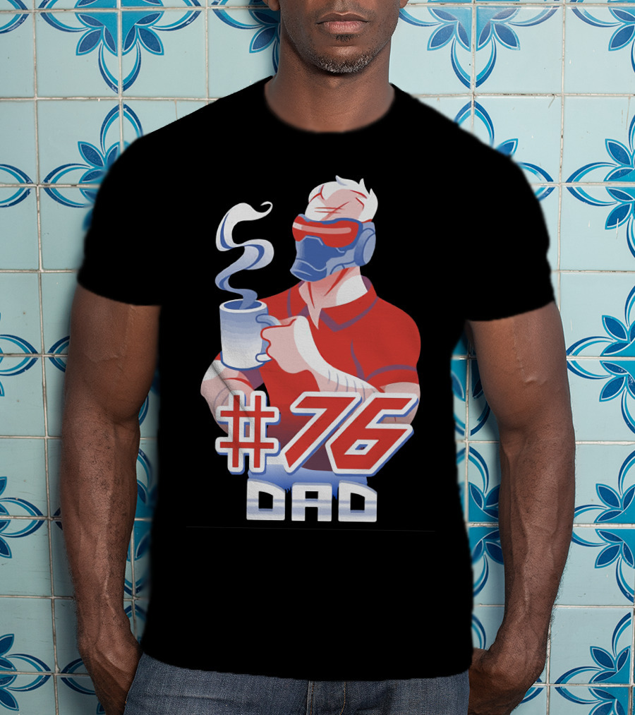 Soldier76 #76 Dad Coffee Mug Gaming T-Shirt