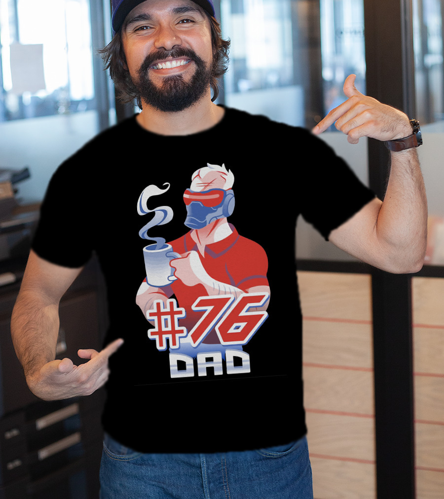 Soldier76 #76 Dad Coffee Mug Gaming T-Shirt