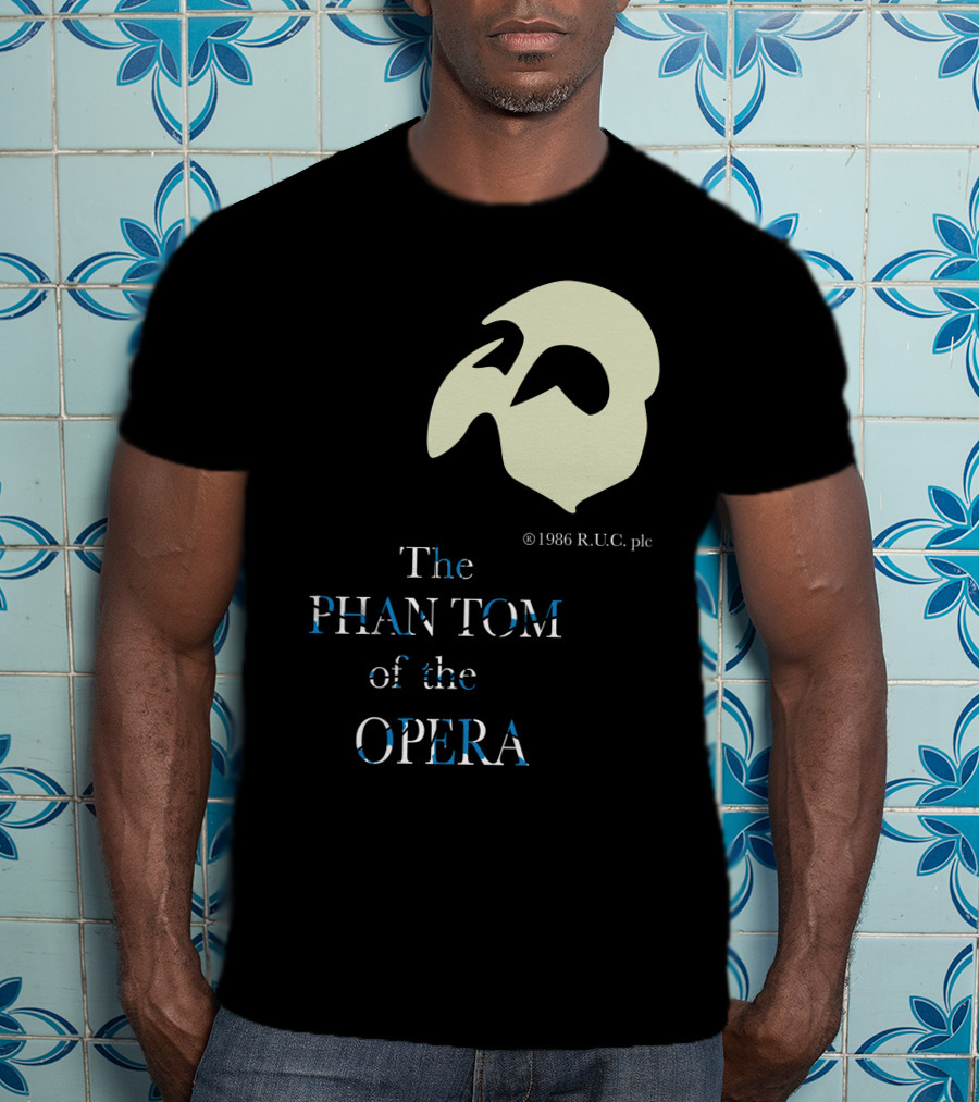 The Phantom Of The Opera Vintage Local Crew 1986 R.U.C. Plc T-Shirt