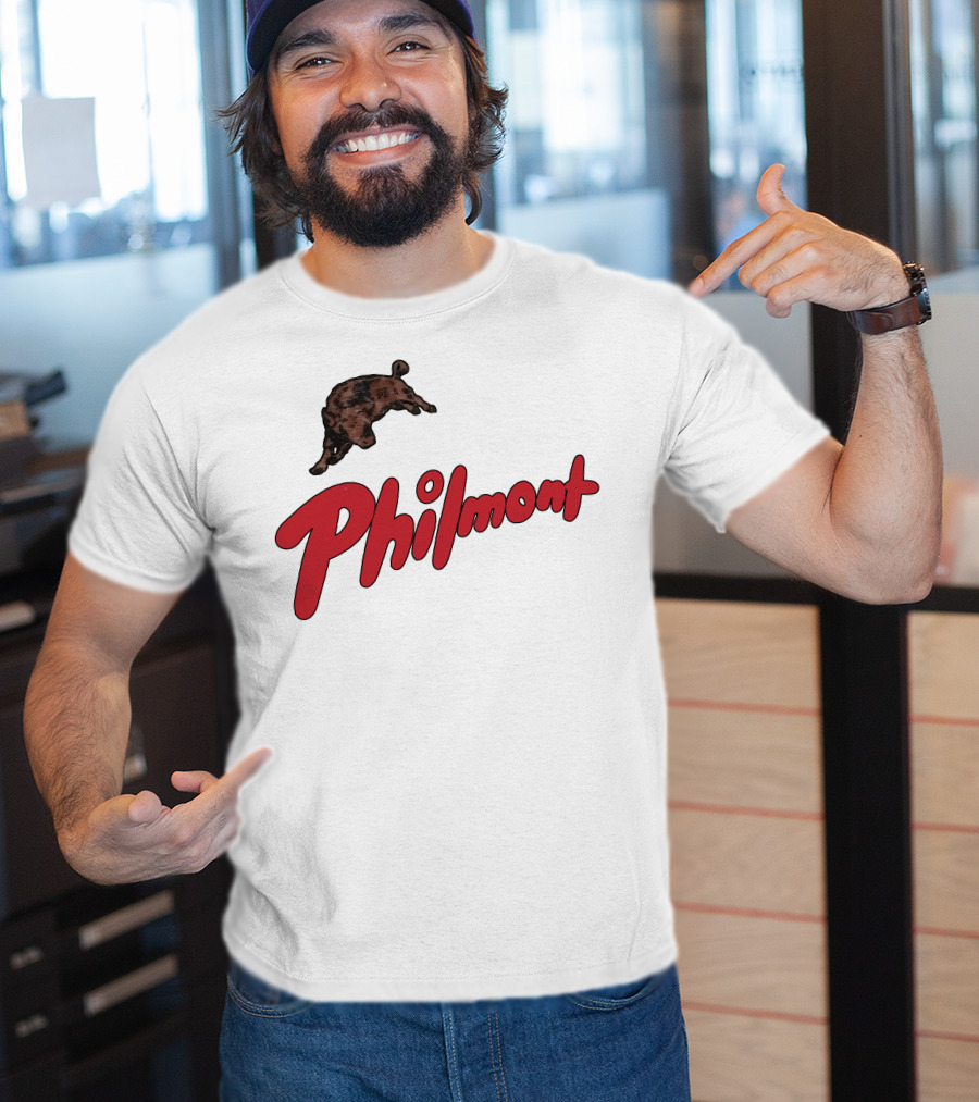 Philmont BSA Vintage Buffalo Icon In Red Script T-Shirt